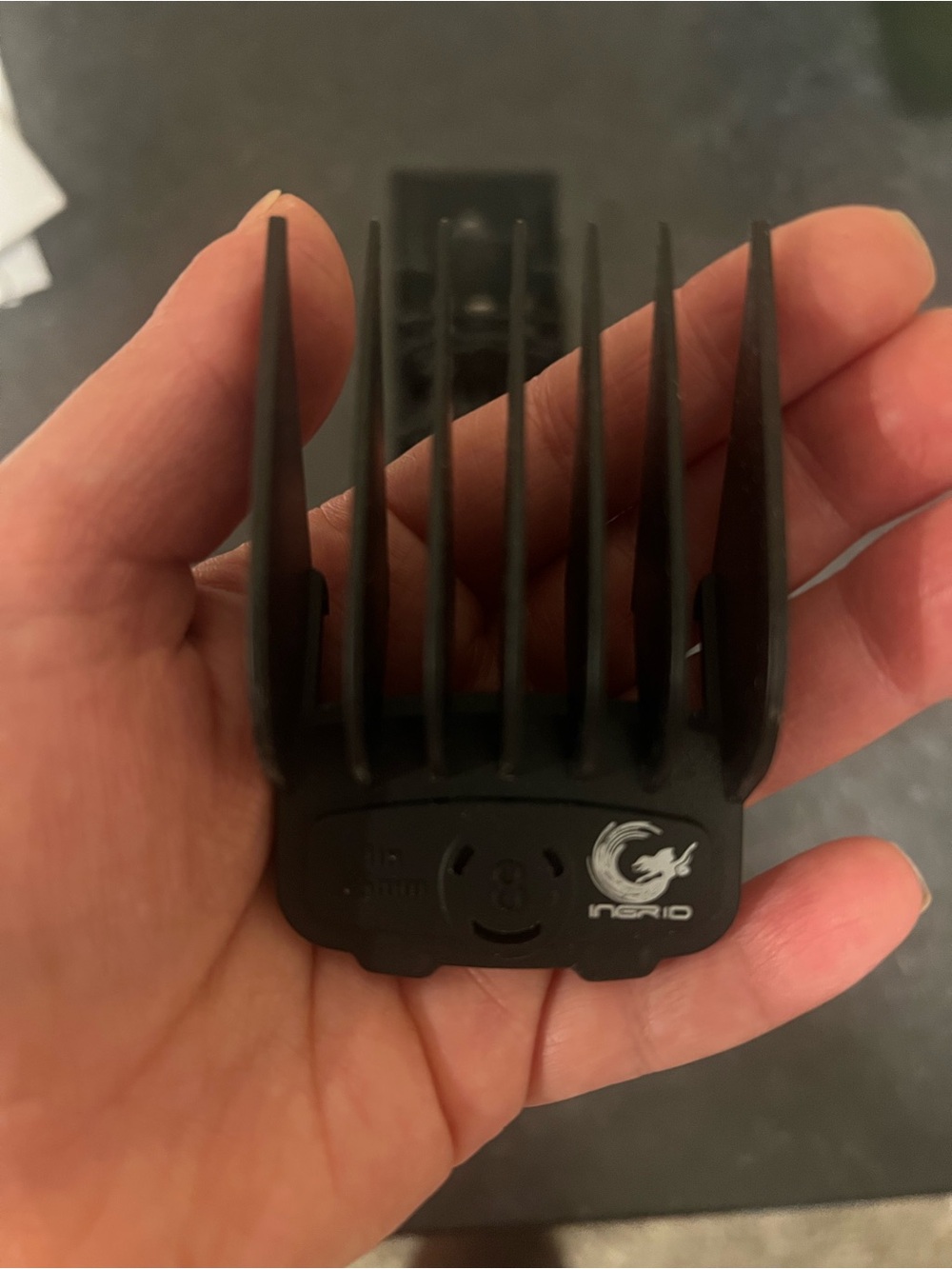 Black Hair Clipper Guard Attachment